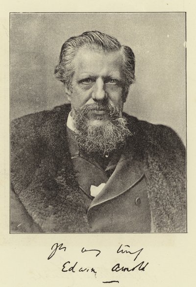 Sir Edwin Arnold, KSI von English Photographer